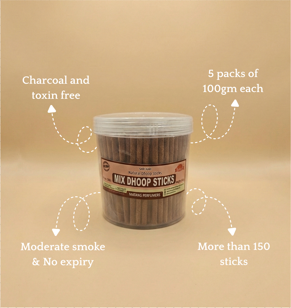 Mix dhoop stick